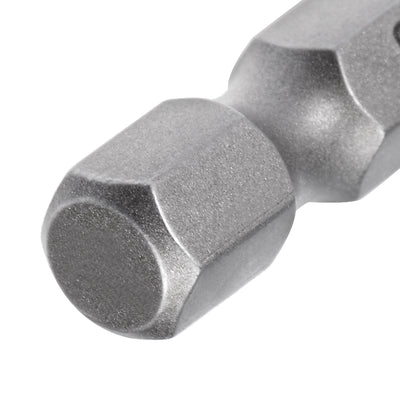 Harfington 10 Pcs 1/4" Hex Shank T7 Magnetic Security Torx Screwdriver Bits 100mm Length