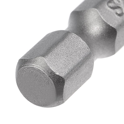 Harfington 10 Pcs 1/4" Hex Shank T8 Magnetic Security Torx Screwdriver Bits 100mm Length