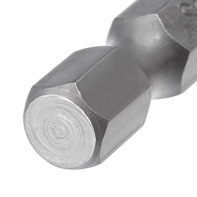 Harfington 5 Pcs 1/4" Hex Shank T10 Magnetic Security Torx Screwdriver Bits 150mm Length