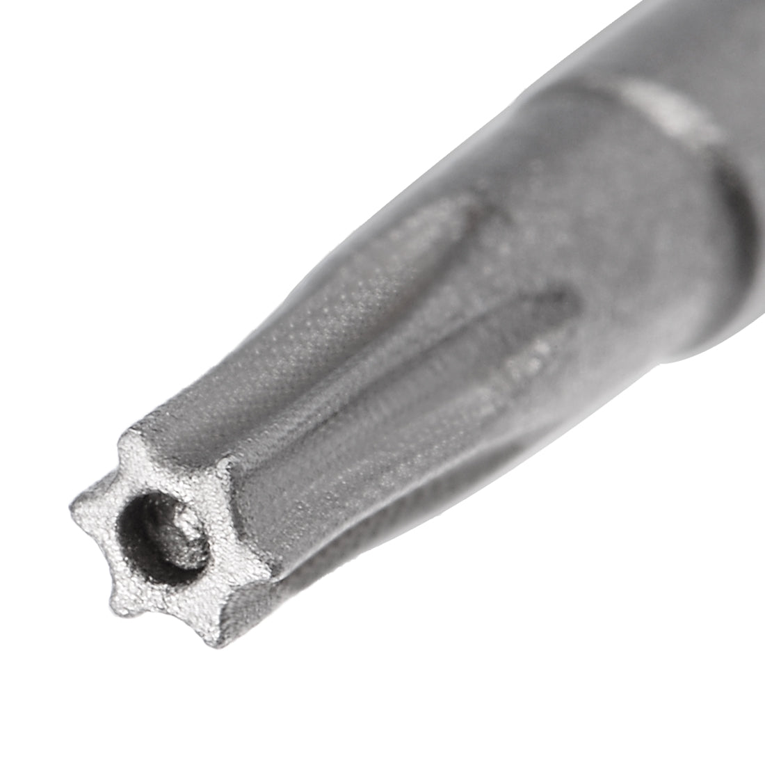 Harfington 5 Pcs 1/4" Hex Shank T8 Magnetic Security Torx Screwdriver Bits 150mm Length