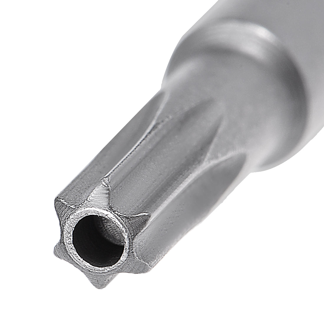 Harfington 8 Pcs 1/4" Hex Shank T15 Magnetic Security Torx Screwdriver Bits 50mm Length