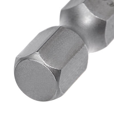 Harfington 15 Pcs 1/4" Hex Shank T15 Magnetic Security Torx Screwdriver Bits 50mm Length