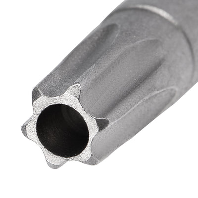 Harfington 5 Pcs Magnetic Torx Screwdriver Bits, Hex Shank S2 Security Tamper Proof Screw Driver Kit Tool