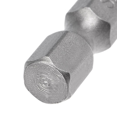 Harfington 15 Pcs 1/4" Hex Shank T30 Magnetic Security Torx Screwdriver Bits 50mm Length