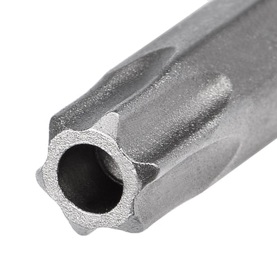 Harfington 5 Pcs Magnetic Torx Screwdriver Bits, Hex Shank S2 Security Tamper Proof Screw Driver Kit Tool