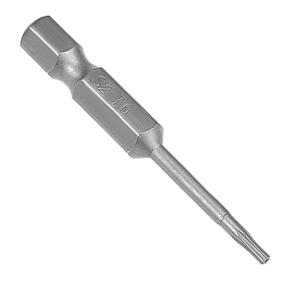 Harfington 5 Pcs Magnetic Torx Screwdriver Bits, Hex Shank S2 Security Tamper Proof Screw Driver Kit Tool