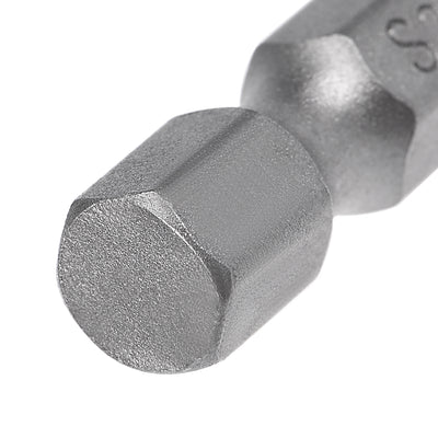 Harfington 5 Pcs Magnetic Torx Screwdriver Bits, Hex Shank S2 Security Tamper Proof Screw Driver Kit Tool