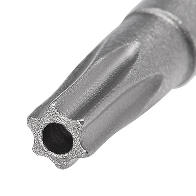 Harfington 15 Pcs 1/4" Hex Shank T20 Magnetic Security Torx Screwdriver Bits 75mm Length