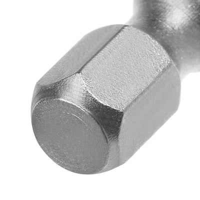 Harfington 10 Pcs 1/4" Hex Shank T27 Magnetic Security Torx Screwdriver Bits 75mm Length