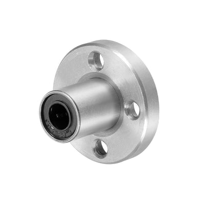 Harfington Uxcell Linear Motion Ball Bearings Round Flange Bearing