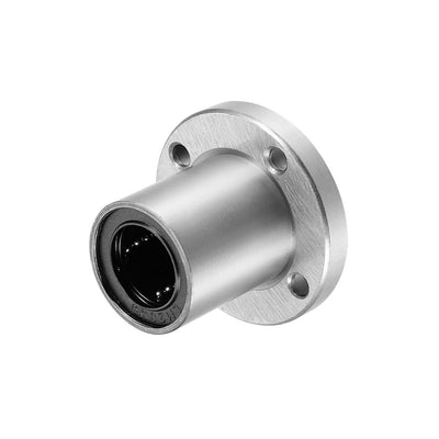 Harfington Uxcell Linear Motion Ball Bearings Round Flange Bearing
