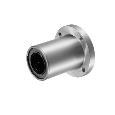 Harfington Uxcell Linear Motion Ball Bearings Round Flange Bearing