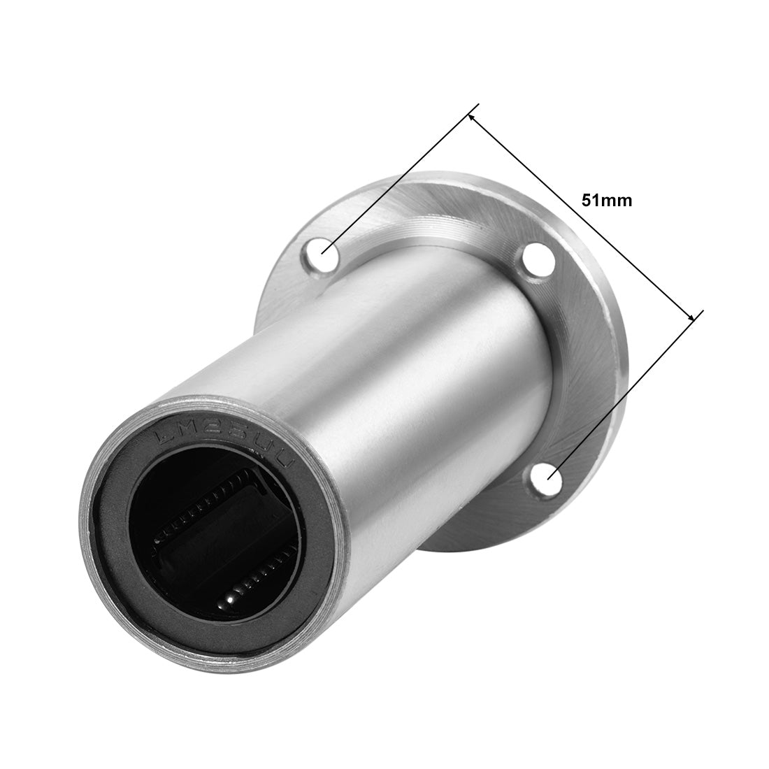 uxcell Uxcell Linear Motion Ball Bearings Extra Long Round Flange