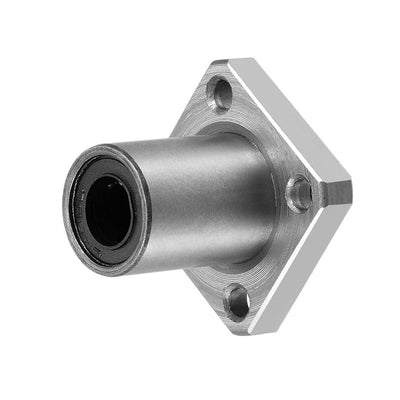Harfington Uxcell Linear Motion Ball Bearings Square Flanged