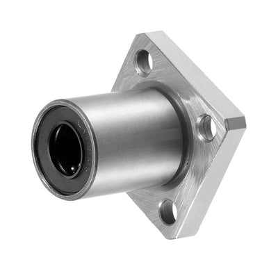 Harfington Uxcell Linear Motion Ball Bearings Square Flanged