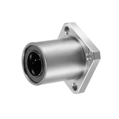Harfington Uxcell Linear Motion Ball Bearings Square Flanged