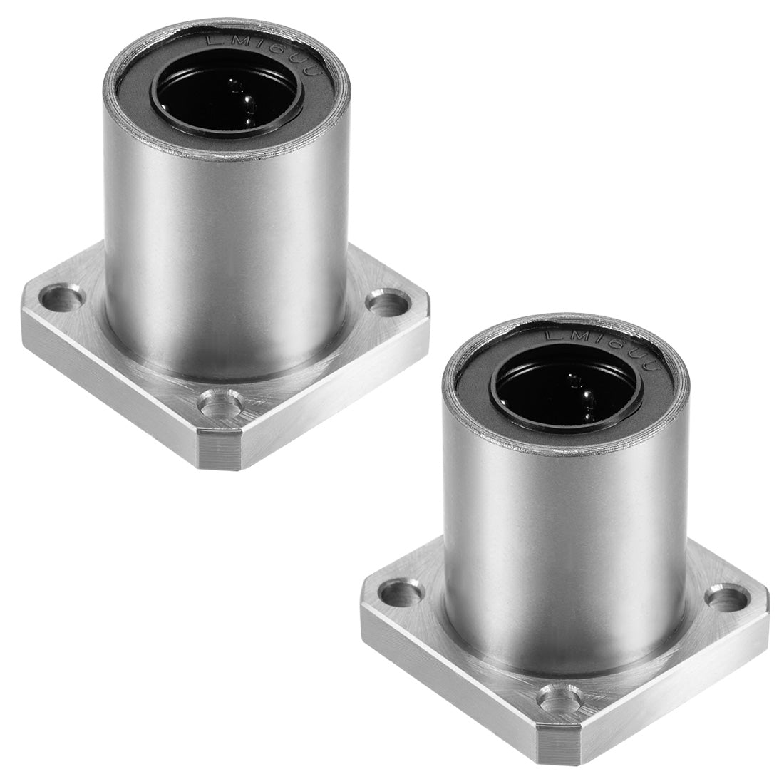 uxcell Uxcell Linear Motion Ball Bearings Square Flanged