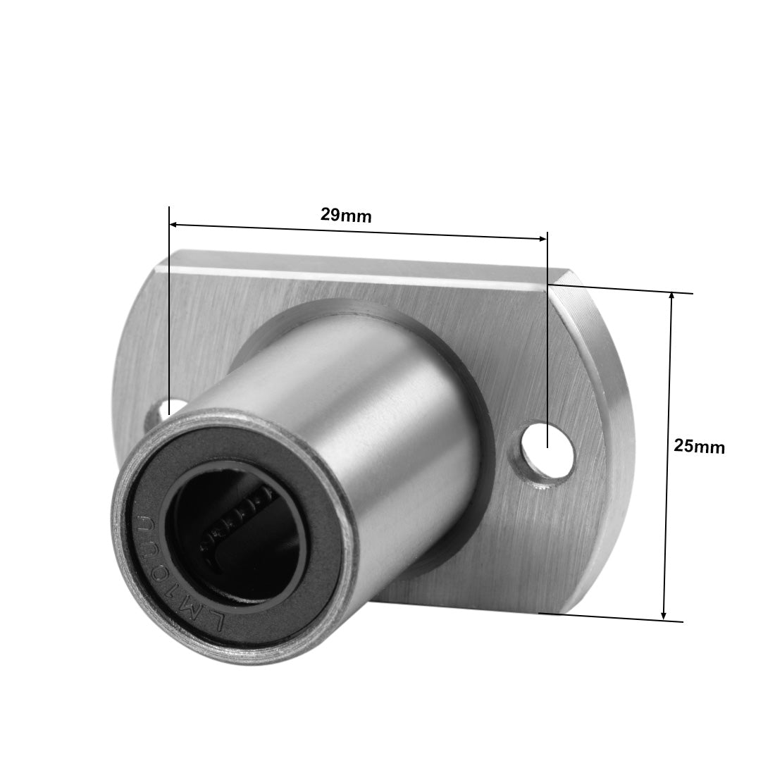 uxcell Uxcell Linear Motion Ball Bearings Oval Flanged