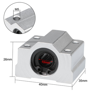 Harfington Uxcell Linear Ball Bearing Motion Slide Block Units Bearings