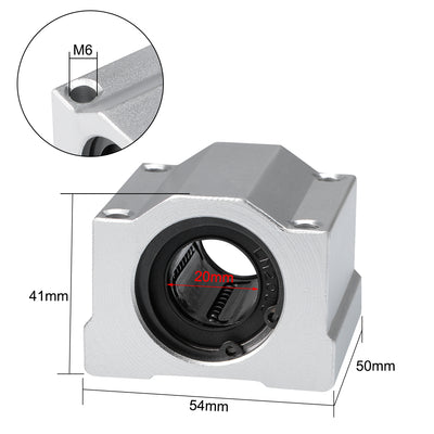 Harfington Uxcell Linear Ball Bearing Motion Slide Block Units