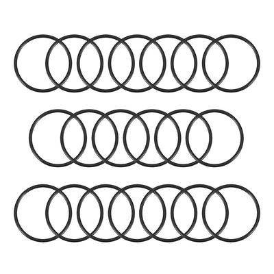 Harfington O-Rings Nitrile Rubber Gasket, Width, 20 pcs
