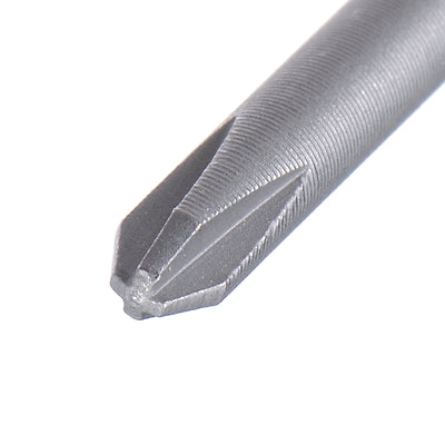 Harfington 5 Pcs 4mm Round Shank 150mm Length 3mm Phillips PH1 Magnetic S2 Screwdriver Bits