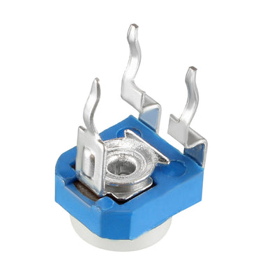 Harfington 150 Pcs  2K Ohm Variable Resistors Top Adjustable Horizontal Cermet Potentiometer