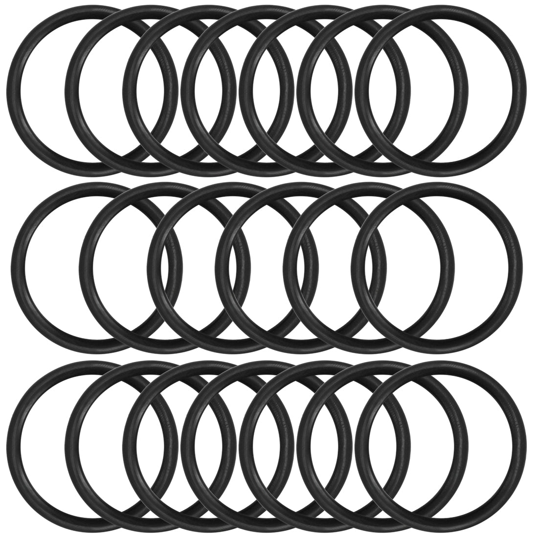 Harfington O-Rings Nitrile Rubber Gasket, Width, 20 pcs