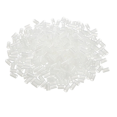 Harfington 140pcs 3x5x8mm Nylon Straight Insulating Tube PCB  Pillar Standoff Spacer