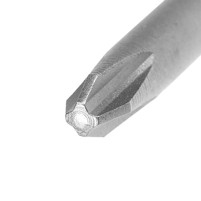 Harfington 3 Pcs 4mm PH2 Magnetic Phillips Screwdriver Bits, 1/4 Inch Hex Shank 3.94-inch Length S2 Power Tool