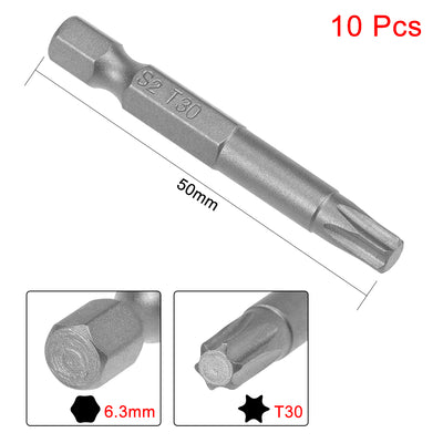 Harfington Magnetic Torx Screwdriver Bit, Hex Shank S2 Power Tool
