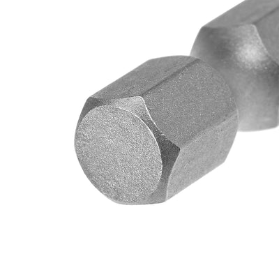 Harfington 5pcs 75mm Long 1/4" Hex Shank T15 Magnetic Torx Head Screwdriver Bits S2 High Alloy Steel