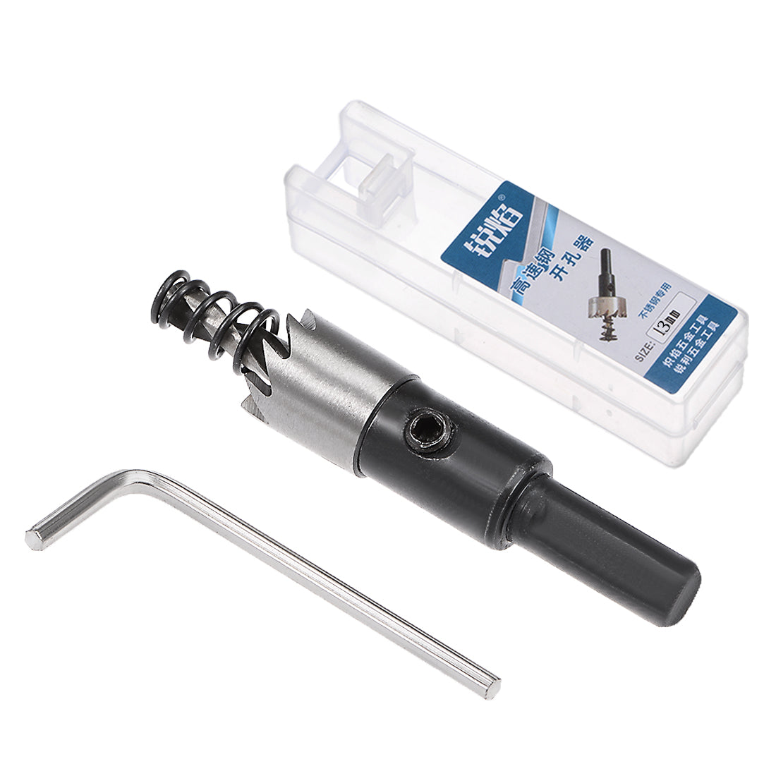 Harfington 13mm HSS Drill Bit Hole Saw Cutter for Metal Alloy Wood