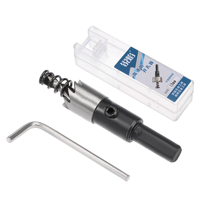 Harfington 13mm HSS Drill Bit Hole Saw Cutter for Metal Alloy Wood