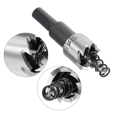 Harfington 16mm HSS Drill Bit Hole Saw Cutter for Metal Alloy Wood