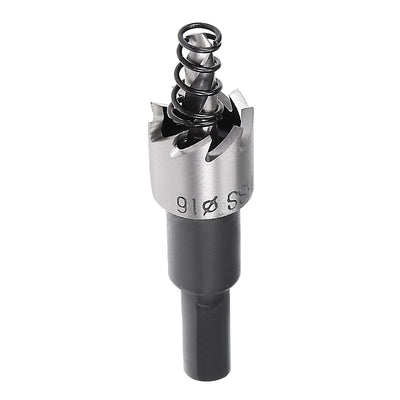 Harfington 16mm HSS Drill Bit Hole Saw Cutter for Metal Alloy Wood
