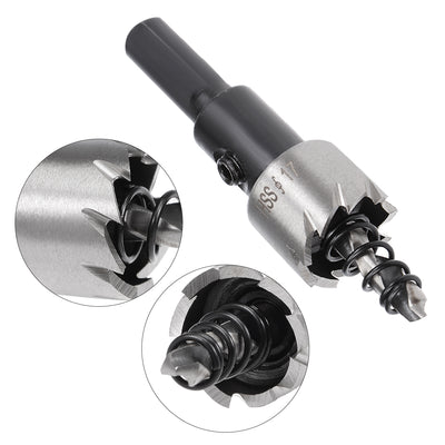 Harfington 12-20mm HSS Drill Bit Hole Saw Cutter for Metal Alloy Wood