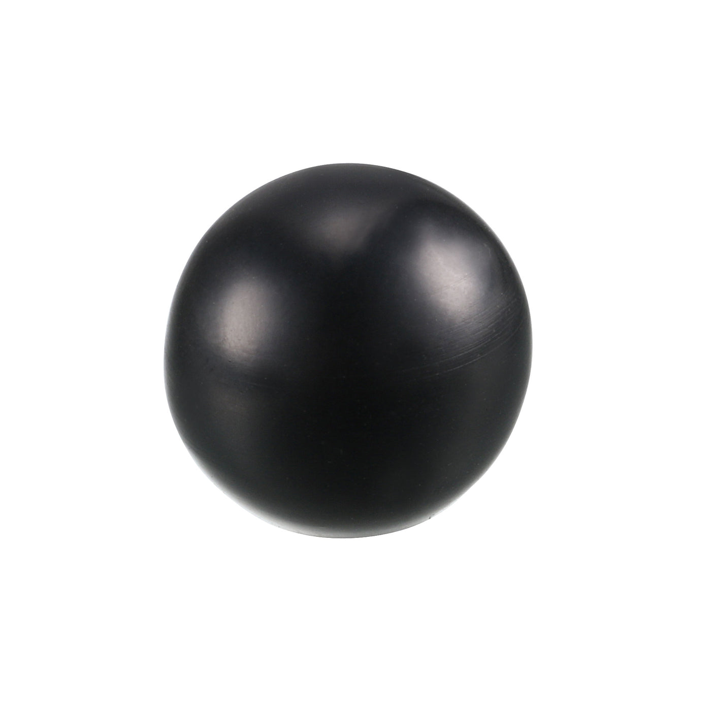 Harfington 15 Pcs Thermoset Ball Knob Female Thread Machine Handle Smooth Rim Black