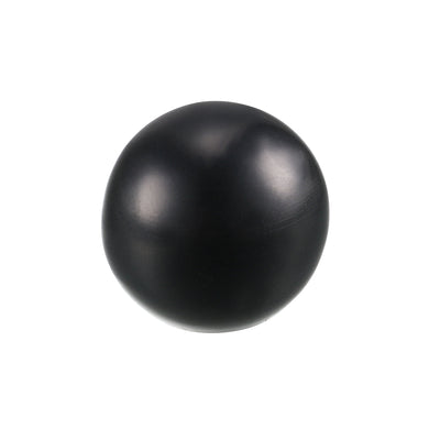 Harfington 15 Pcs Thermoset Ball Knob Female Thread Machine Handle Smooth Rim Black