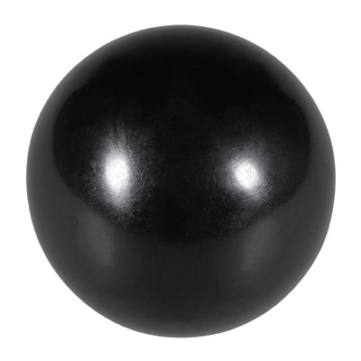 Harfington 10 Pcs Thermoset Ball Knob Female Thread Machine Handle Smooth Rim Black