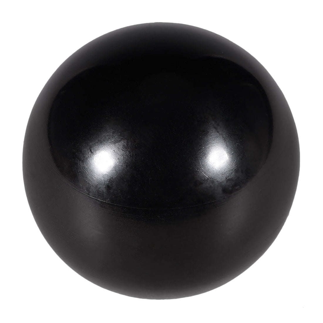 Harfington 5 Pcs Thermoset Ball Knob M6 Female Thread Machine Handle 30mm Diameter Smooth Rim Black