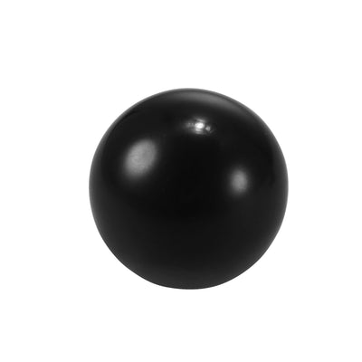 Harfington 30 Pcs Thermoset Ball Knob Female Thread Machine Handle Smooth Rim Black