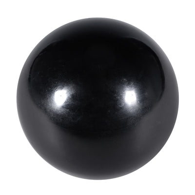 Harfington 10 Pcs Thermoset Ball Knob Female Thread Machine Handle Smooth Rim Black