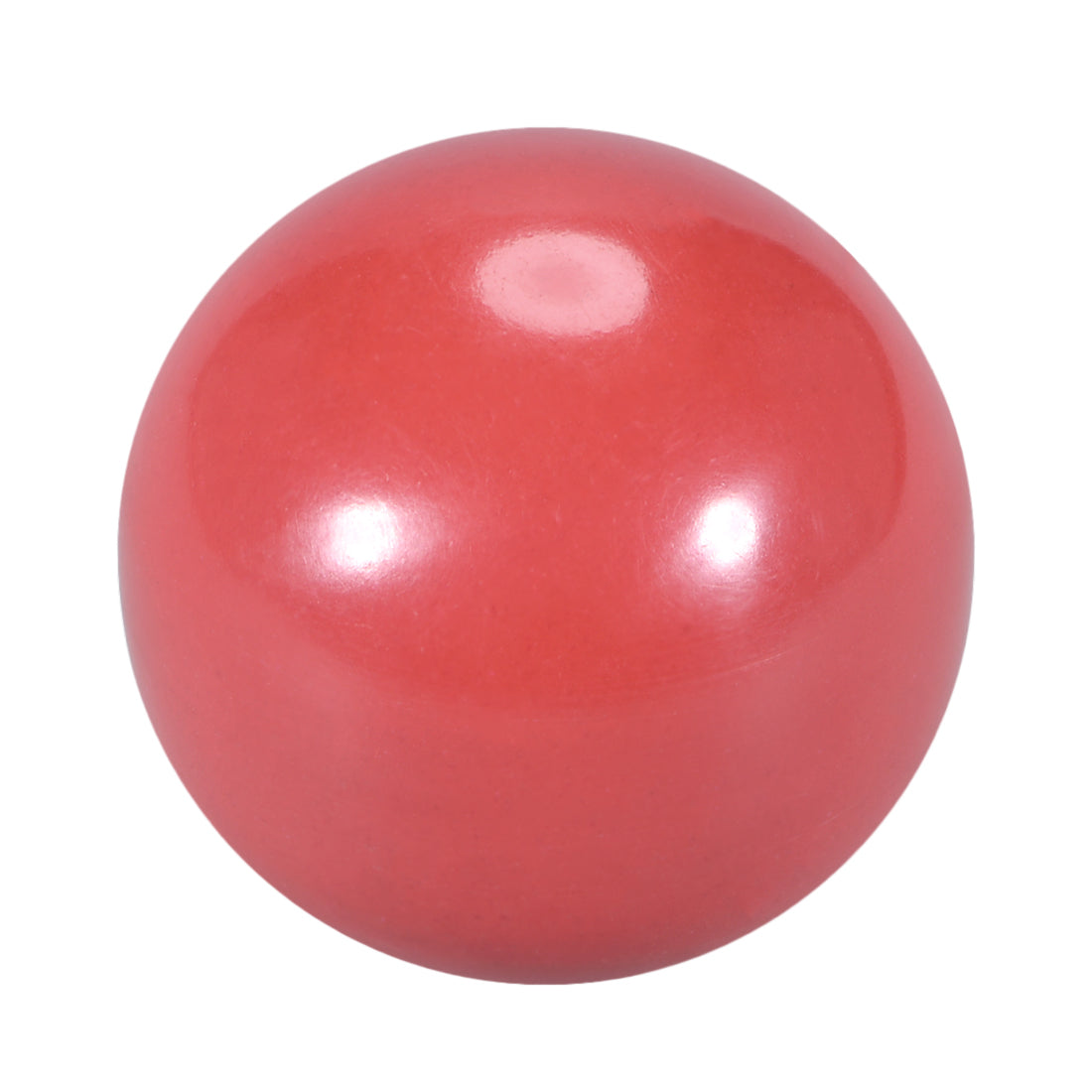 Harfington 10 Pcs Thermoset Ball Knob M6 Female Thread Machine Handle 25mm Diameter Smooth Rim Red