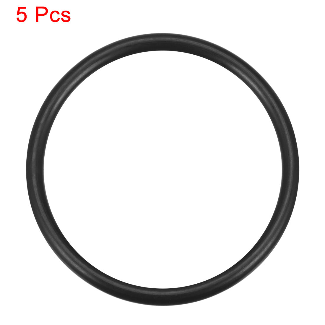 Harfington O-Rings Nitrile Rubber Round Seal Gasket 5Pcs