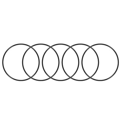 Harfington O-Rings Nitrile Rubber Round Seal Gasket 5 Pieces