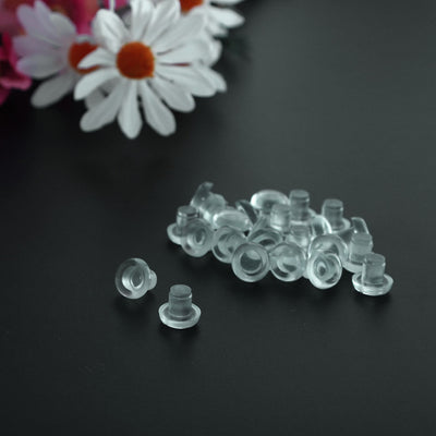 Harfington 12pcs Stem Bumpers Glide, Patio Outdoor Furniture Glass Table Top