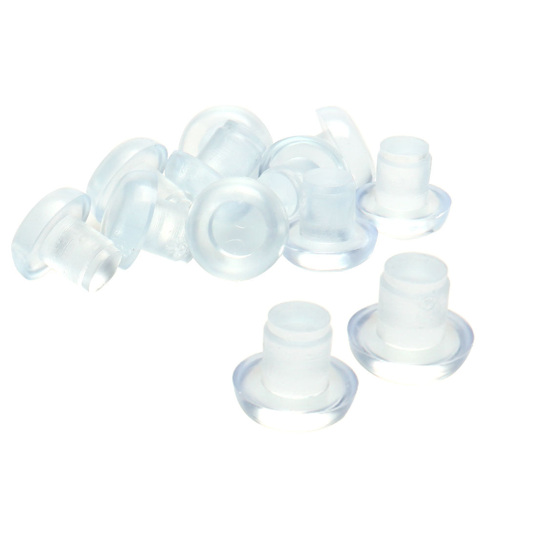 Harfington 12pcs Stem Bumpers Glide, Patio Outdoor Furniture Glass Table Top