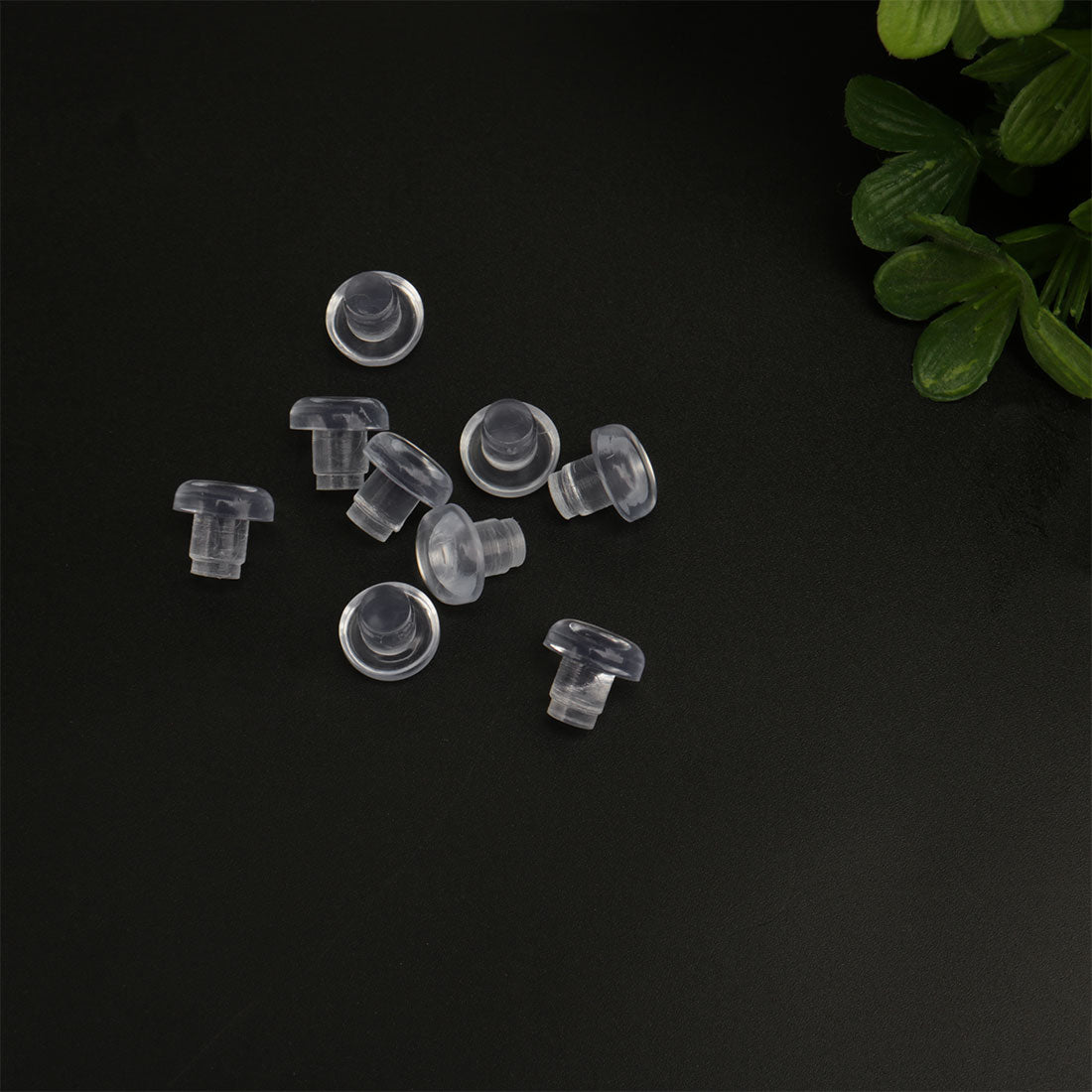 Harfington 16pcs Stem Bumpers Glide, Patio Outdoor Furniture Glass Table Top Anti-collision