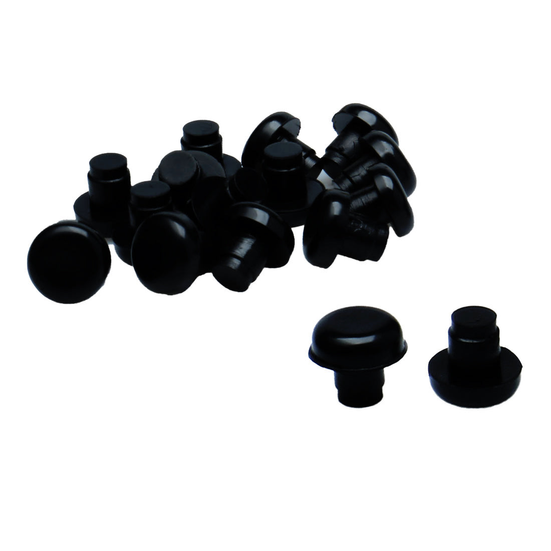 Harfington 16pcs Stem Bumpers Glide, Patio Outdoor Furniture Glass Table Top Anti-collision